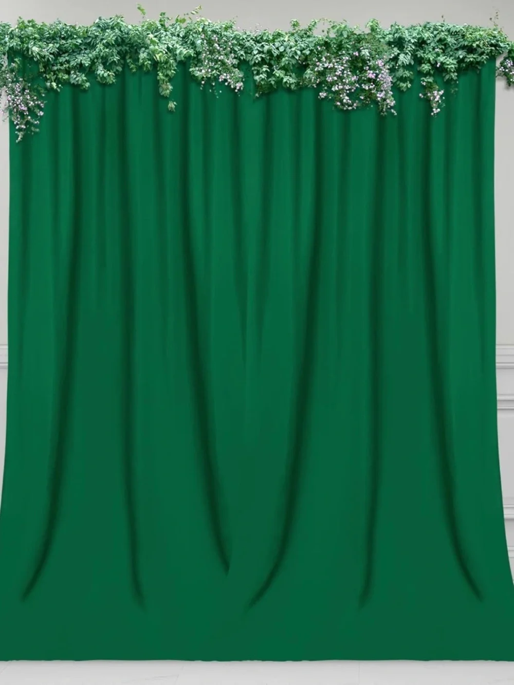 NEW PureFit Green Backdrop Curtains for Parties, Birthday, Photoshoot, Wedding